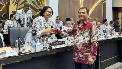 Perwakilan PGRI di DPR RI. Foto Gurgur Manurung